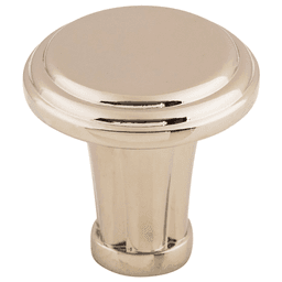1-1/4" Luxor Knob, Polished Nickel