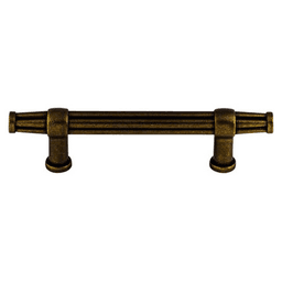 3-3/4" Luxor Bar Pull, German Bronze