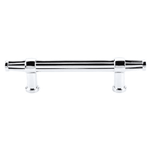 3-3/4" Luxor Bar Pull, Polished Chrome