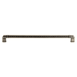 12" Tower Bridge Pull, Pewter Antique