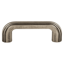 3" Victoria Falls Handle Pull, Pewter Antique