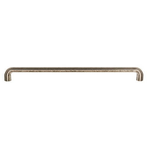 12" Victoria Falls Handle Pull, Pewter Antique