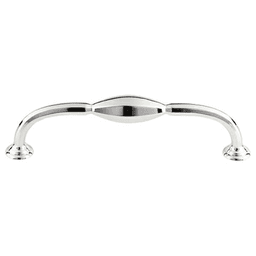 5-1/16" Chareau D-Pull, Polished Chrome