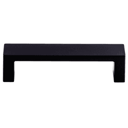 3-3/4" Sanctuary II Modern Metro Pull, Flat Black
