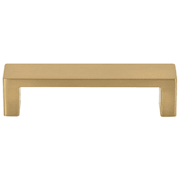 3-3/4" Sanctuary II Modern Metro Pull, Honey Bronze