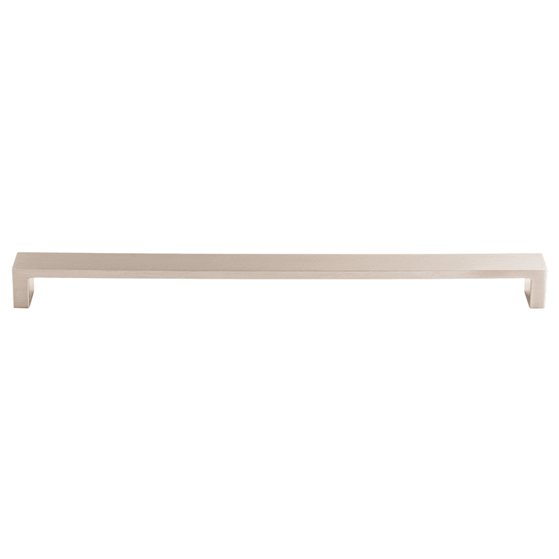 12" Sanctuary II Modern Metro Pull, Brushed Satin Nickel