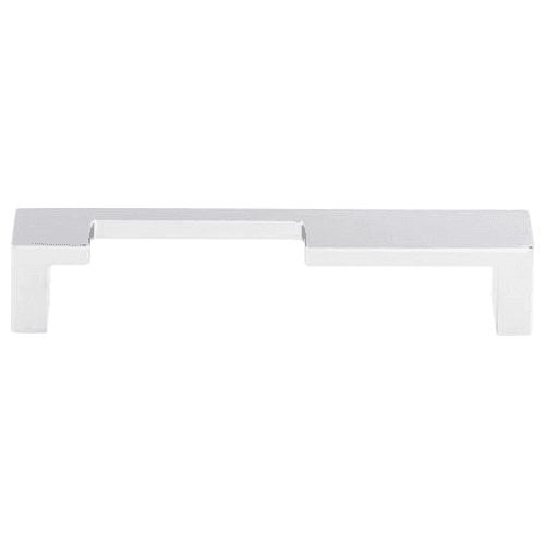5" Sanctuary II Modern Metro Notch Pull, Polished Chrome