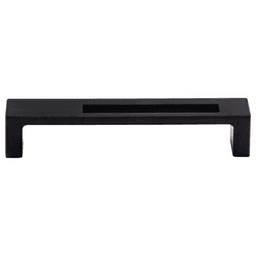 5" Sanctuary II Modern Metro Slot Pull, Flat Black