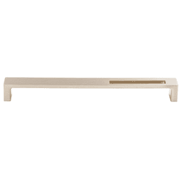 9" Sanctuary II Modern Metro Slot Pull, Brushed Satin Nickel