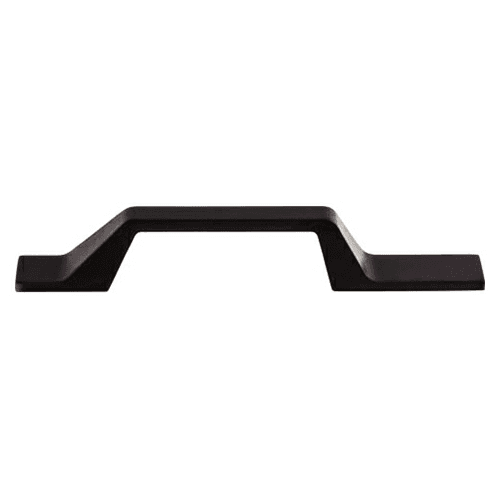 3-1/2" Sanctuary II Modern Metro Asymmetrical Pull, Flat Black