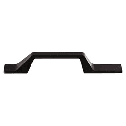 3-1/2" Sanctuary II Modern Metro Asymmetrical Pull, Flat Black