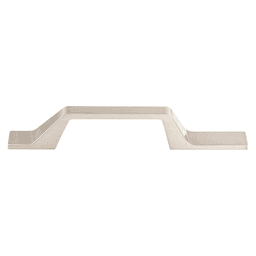 3-1/2" Sanctuary II Modern Metro Asymmetrical Pull, Brushed Satin Nickel