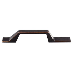 3-1/2" Sanctuary II Modern Metro Asymmetrical Pull, Tuscan Bronze