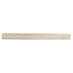 12" Sanctuary II Modern Metro Tab Pull, Brushed Satin Nickel