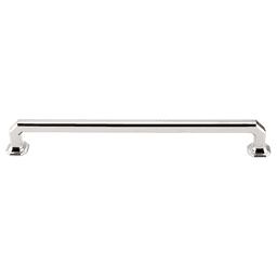 9" Chareau Emerald Pull, Polished Nickel