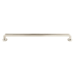 12" Chareau Emerald Pull, Brushed Satin Nickel