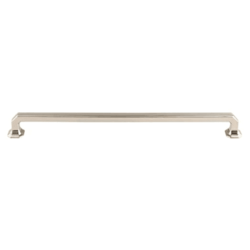 12" Chareau Emerald Pull, Polished Nickel