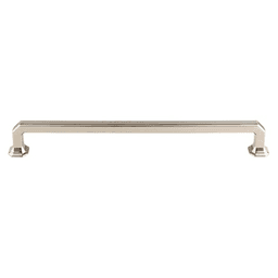 12" Chareau Emerald Appliance Pull, Polished Nickel