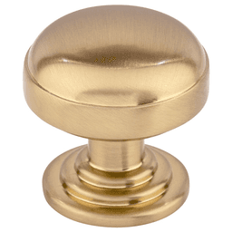 1-1/4" Ellis Round Knob, Honey Bronze