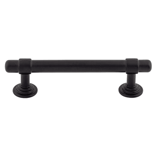 3-3/4" Ellis Bar Pull, Flat Black
