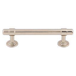 3-3/4" Ellis Bar Pull, Polished Nickel