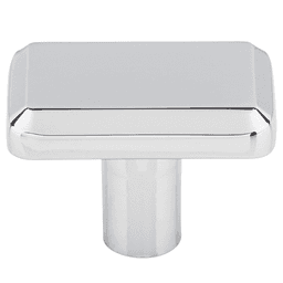 1-1/2" Ellis Telfair Knob, Polished Chrome