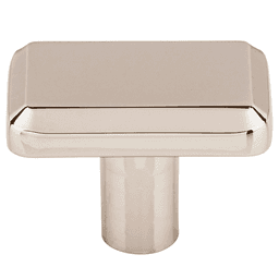 1-1/2" Ellis Telfair Knob, Polished Nickel