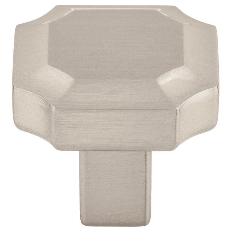 1-1/4" Ellis Davenport Knob, Brushed Satin Nickel