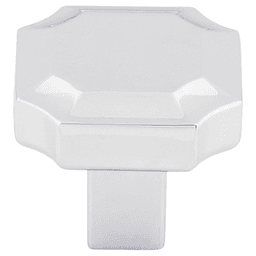 1-1/4" Ellis Davenport Knob, Polished Chrome