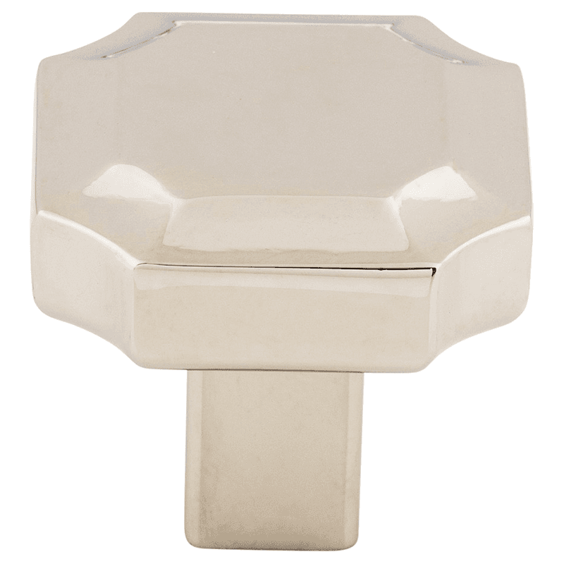 1-1/4" Ellis Davenport Knob, Polished Nickel