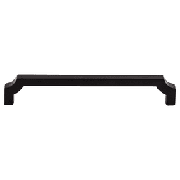 6-5/16" Ellis Davenport Pull, Flat Black