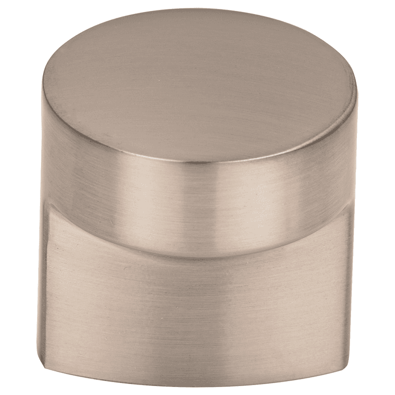 1-1/8" Ellis Hartridge Knob, Brushed Satin Nickel