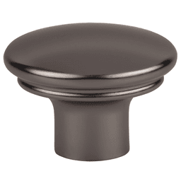 1-3/8" Ellis Julian Oval Knob, Ash Gray