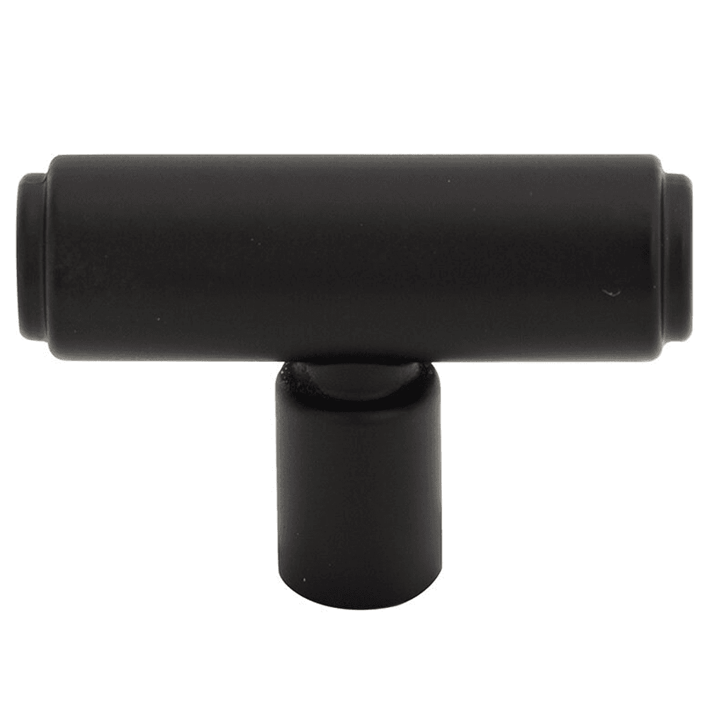 2" Regent's Park Clarence T-Knob, Flat Black