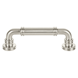 3-3/4" Morris Cranford Pull, Brushed Satin Nickel