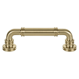 3-3/4" Morris Cranford Pull, Honey Bronze