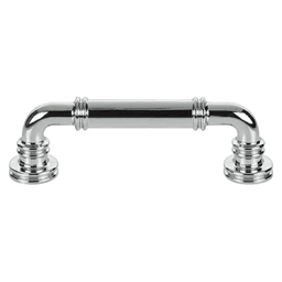 3-3/4" Morris Cranford Pull, Polished Chrome