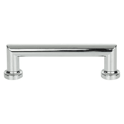 3-3/4" Morris Bar Pull, Polished Chrome