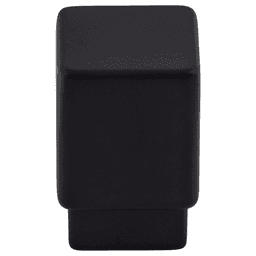 3/4" Sanctuary Tapered Square Knob, Flat Black