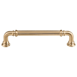 5" Chareau Reeded Pull, Honey Bronze