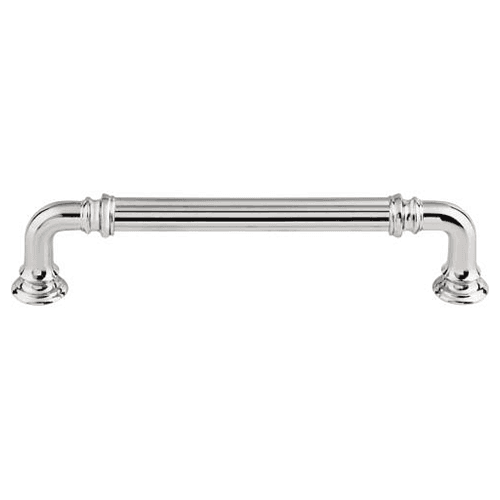 5" Chareau Reeded Pull, Polished Chrome