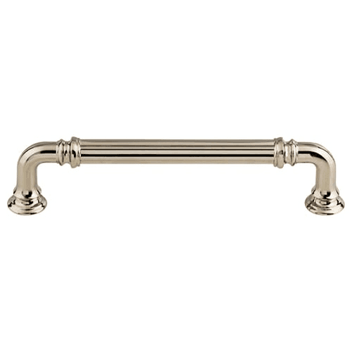 5" Chareau Reeded Pull, Polished Nickel