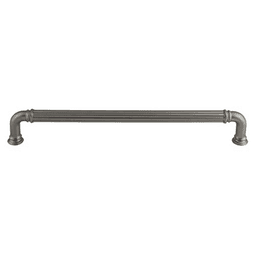 12" Chareau Reeded Appliance Pull, Ash Gray