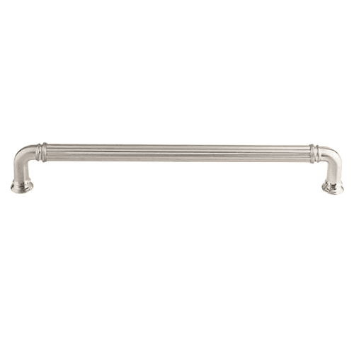 18" Chareau Reeded Appliance Pull, Brushed Satin Nickel