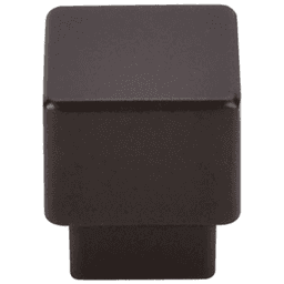 1" Sanctuary Tapered Square Knob, Ash Gray