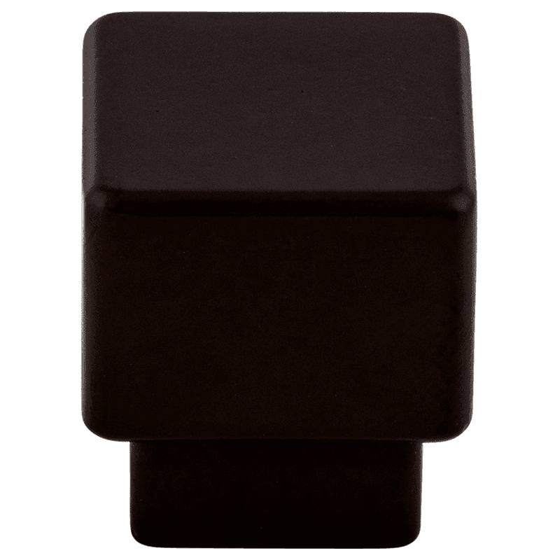1" Sanctuary Tapered Square Knob, Oil Rubbed Bronze