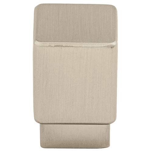 1" Sanctuary Tapered Square Knob, Polished Nickel