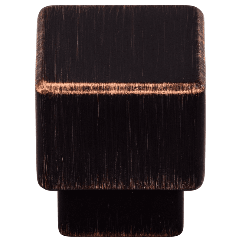 1" Sanctuary Tapered Square Knob, Tuscan Bronze