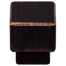 1" Sanctuary Tapered Square Knob, Tuscan Bronze