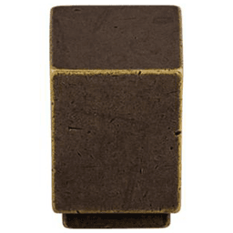 3/4" Sanctuary Linear Square Knob, German Bronze